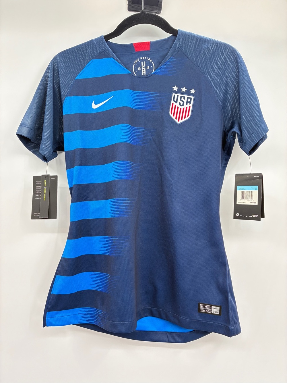 Nike Dri-FIT Women’s 2018 -2019 USA National Team Away Jersey Medium NWT